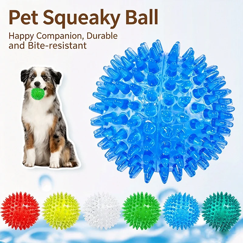 Spike Ball Game - Piłka dla psa TPR z gwoździami,