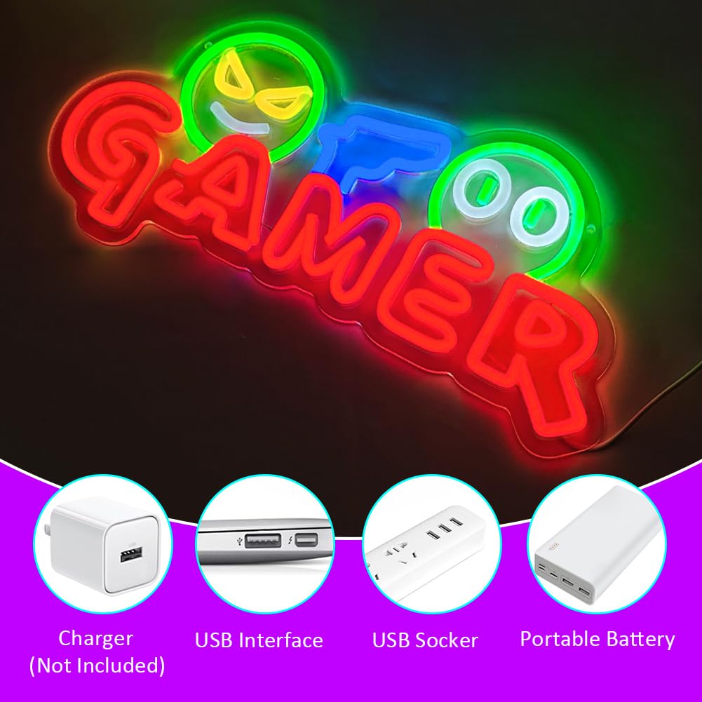 Neonowy Znak LED dla Graczy, K – Party Games Easter recenzja i cena