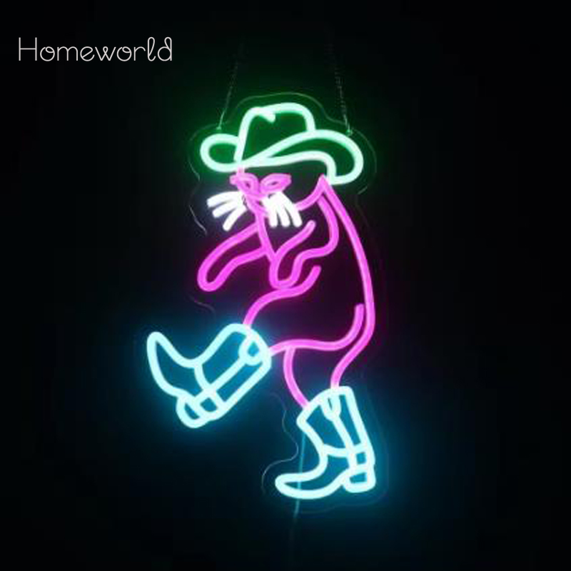 Cowboy Cat Neon Light Sign Ści – Party Games Shop recenzja i cena