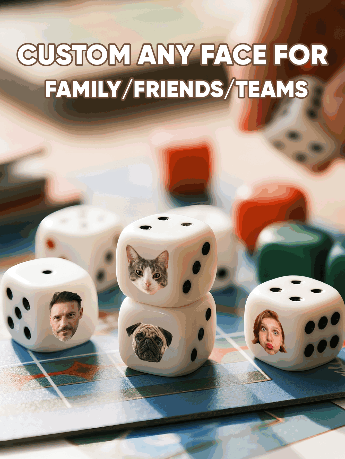 Kostki z własnym zdjęciem, per – Party Games Easter recenzja i cena