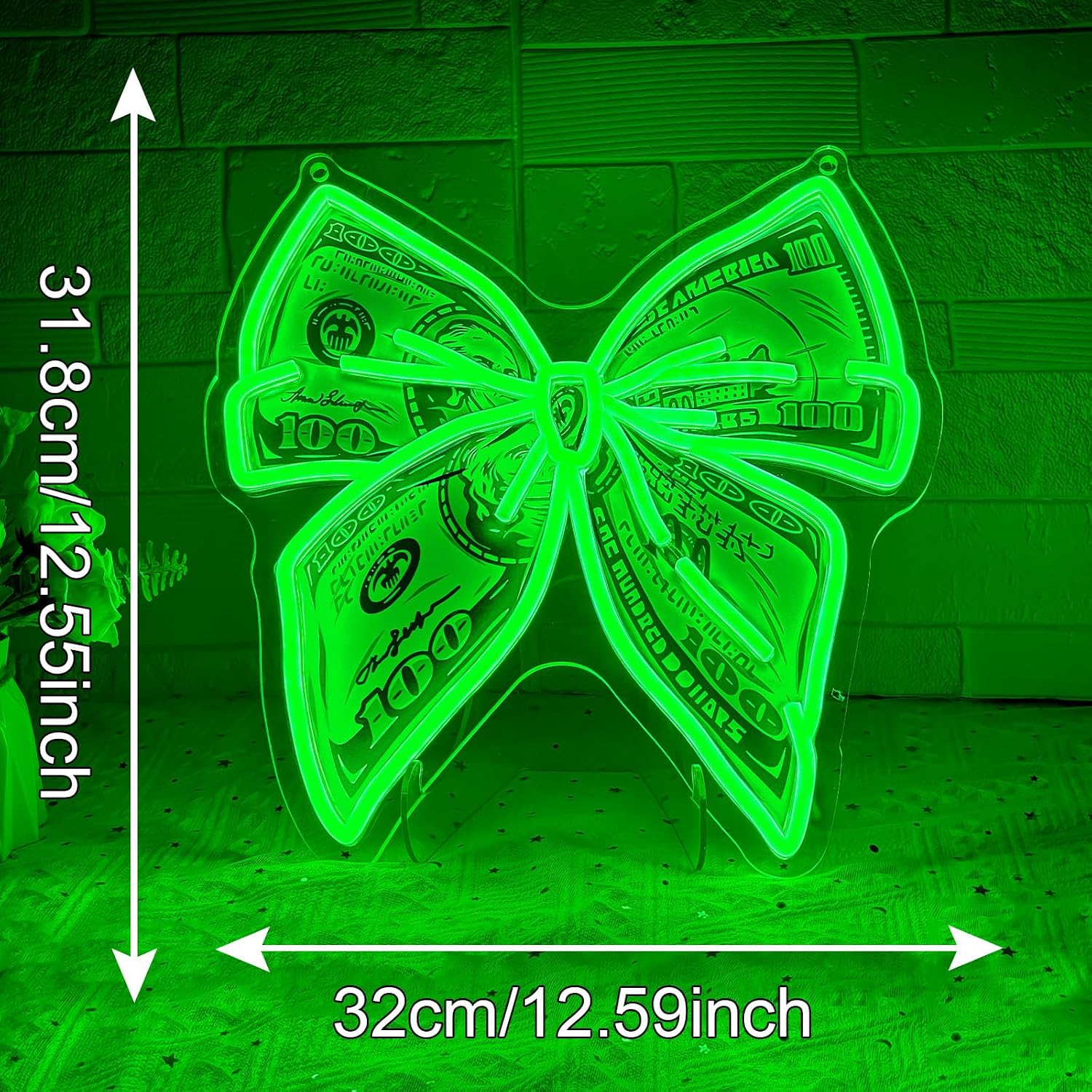 Neonowy znak z napisem Money,  – Party Games Shop recenzja i cena