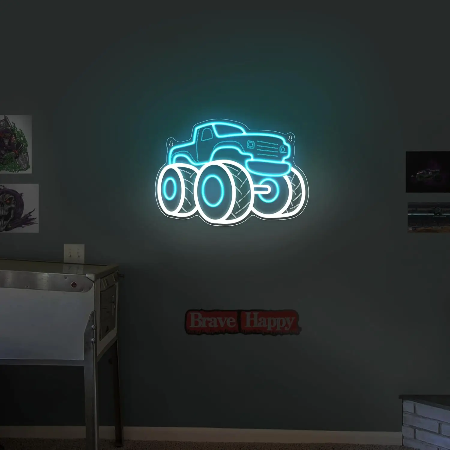 Neonowy znak LED w kształcie c – Party Games Shop recenzja i cena