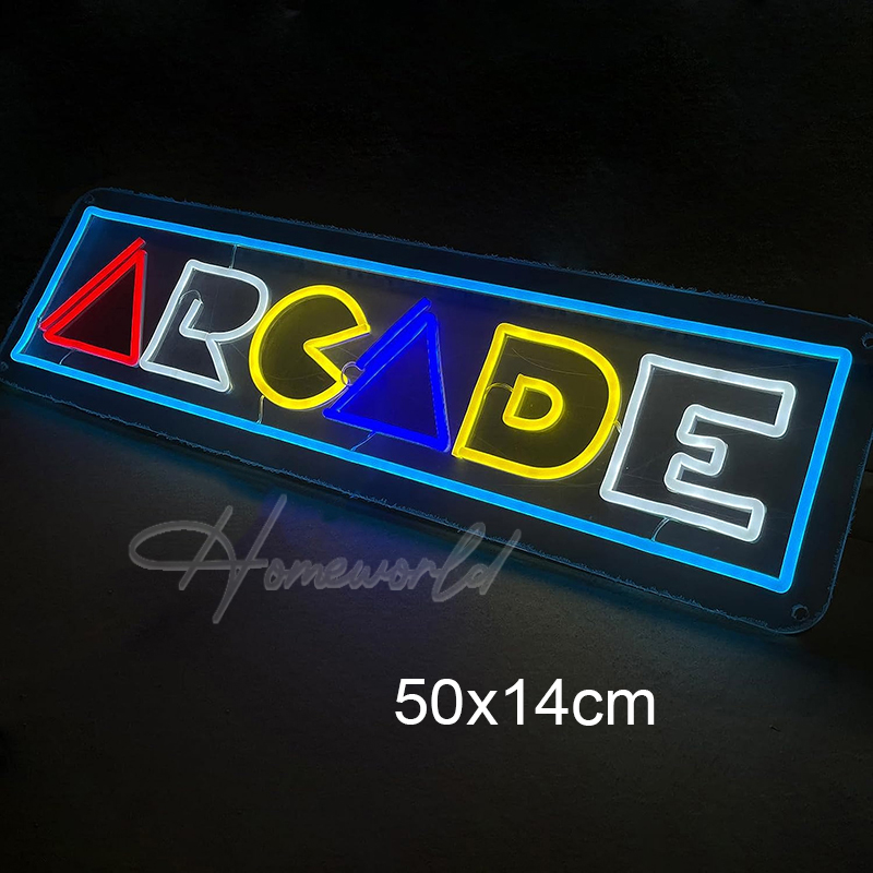 Arcade Neon Sign LED Game Room – Party Games Shop recenzja i cena