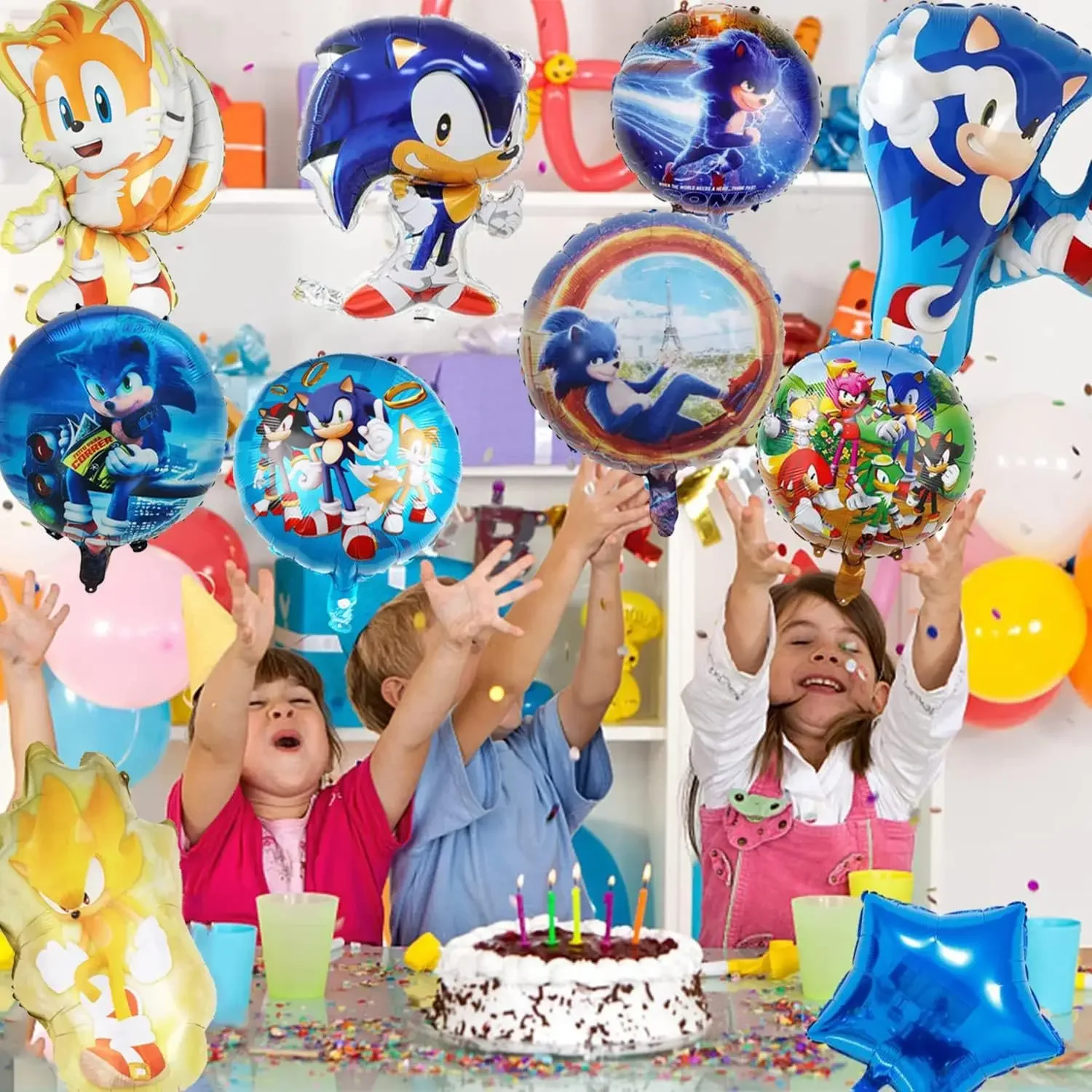 Balon Sonic z Niebieskim Błysk – Party Games Adult Birthday recenzja i cena