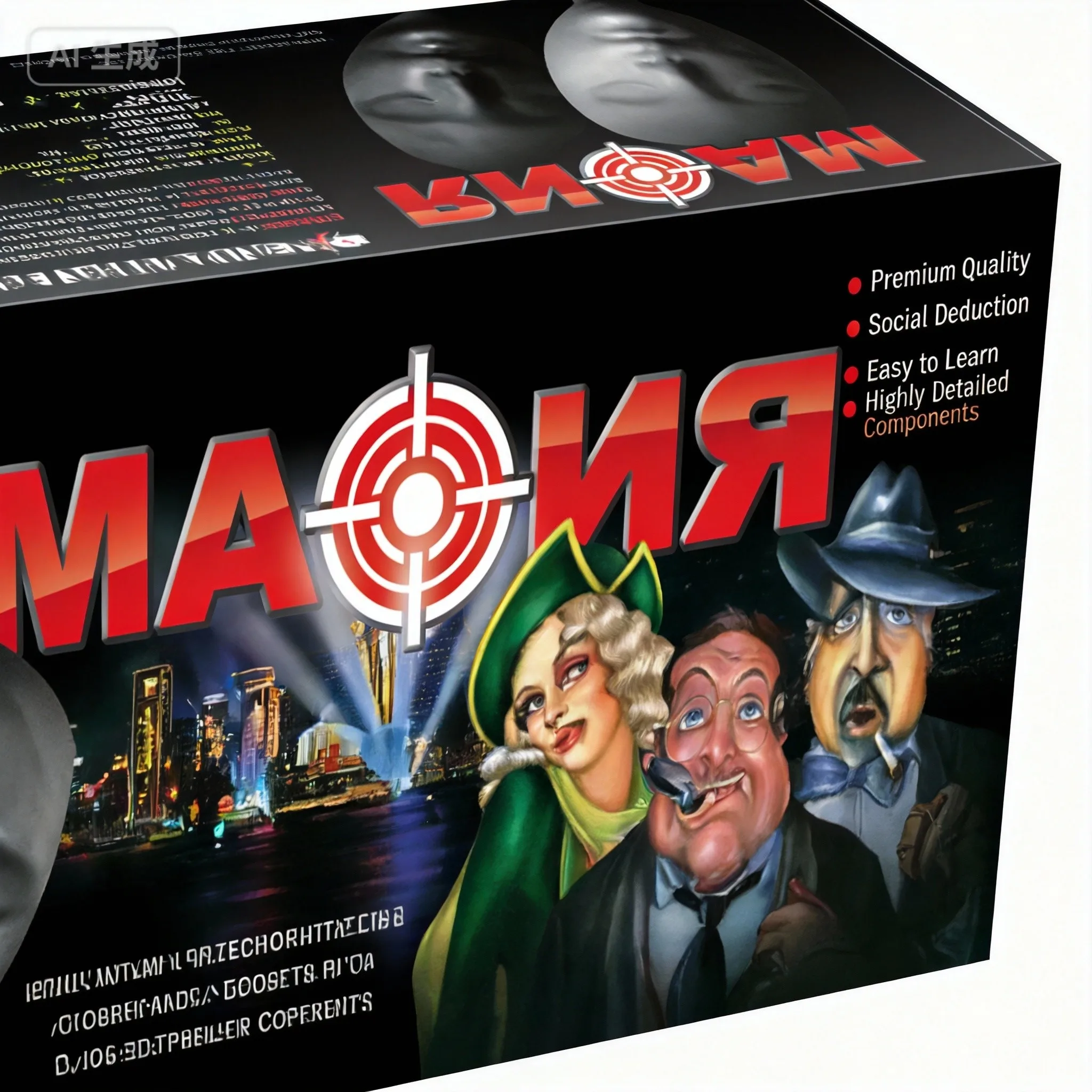 Mafia Lux - Gra Towarzyska z M – Party Games Mafia recenzja i cena