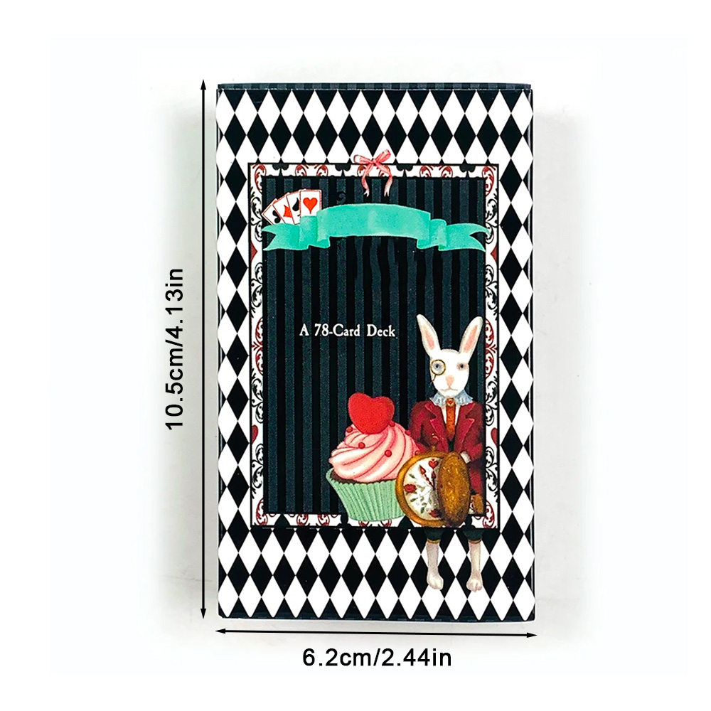 78-kartowa talia tarota Alicja – Party Games Alice In Wonderland recenzja i cena