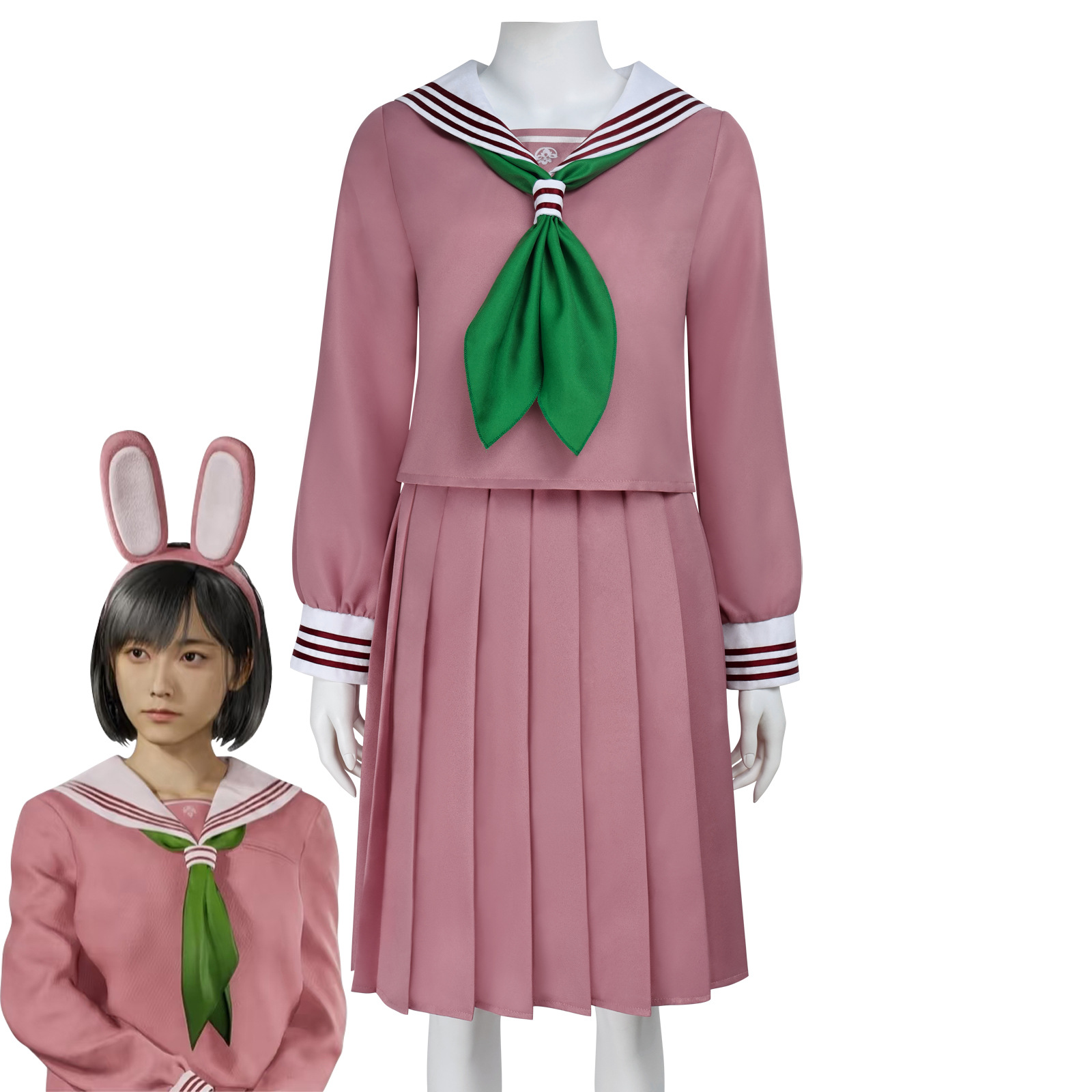 Kostium Cosplay Hinako Shimizu – Party Games Bunny recenzja i cena