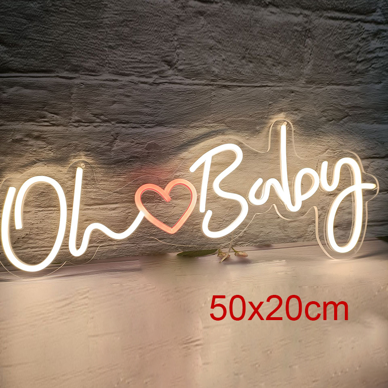Oh Baby Neon Sign Love Heart L – Party Games Shop recenzja i cena