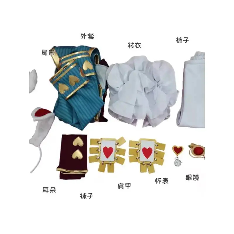 Kostium Cosplay Identity V Pan – Party Games Alice In Wonderland recenzja i cena